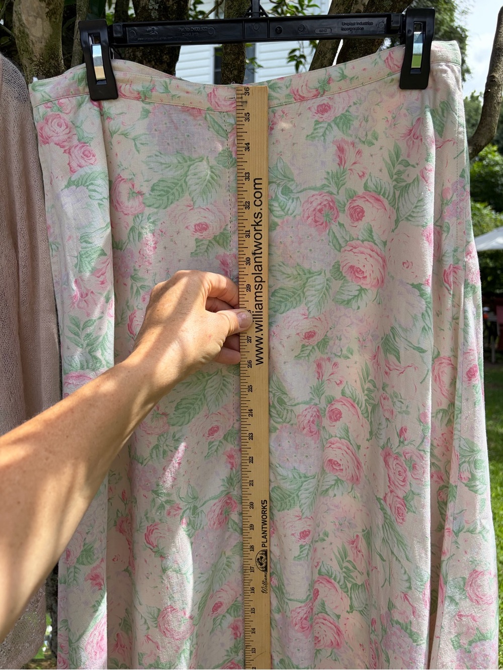 Ralph Lauren floral linen skirt and top, up for grabs! - Picture 9 of 15